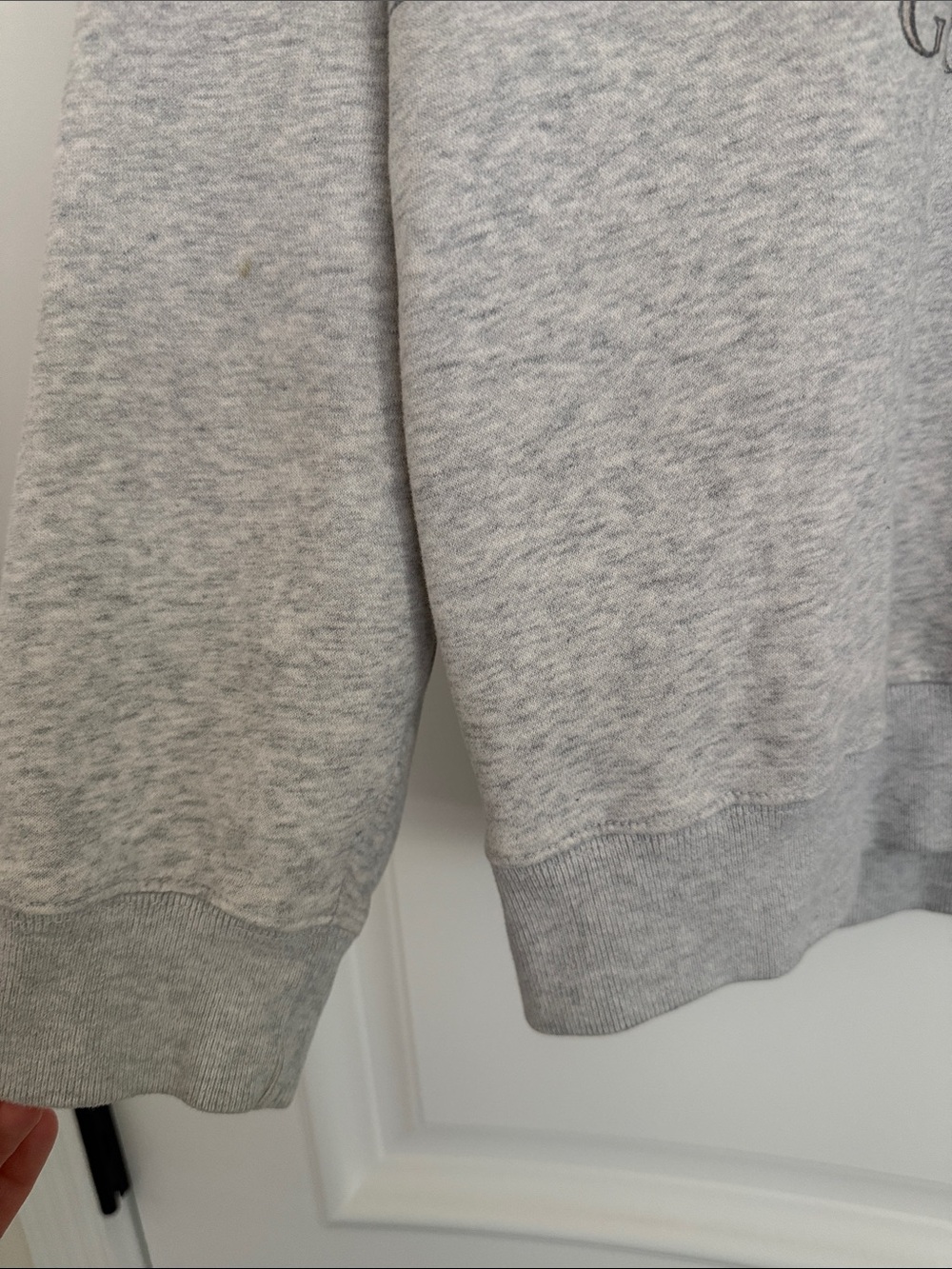 Abercrombie & Fitch Gray Scenic Graphic Crewneck Sweatshirt - Picture 3 of 8